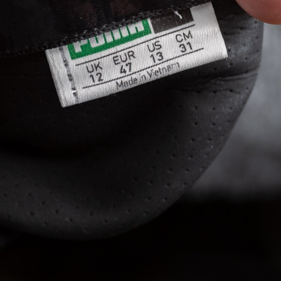 Puma Apex L Mens Team Gold Black/Gold Strap Mens Size 13 - Picture 6 of 9